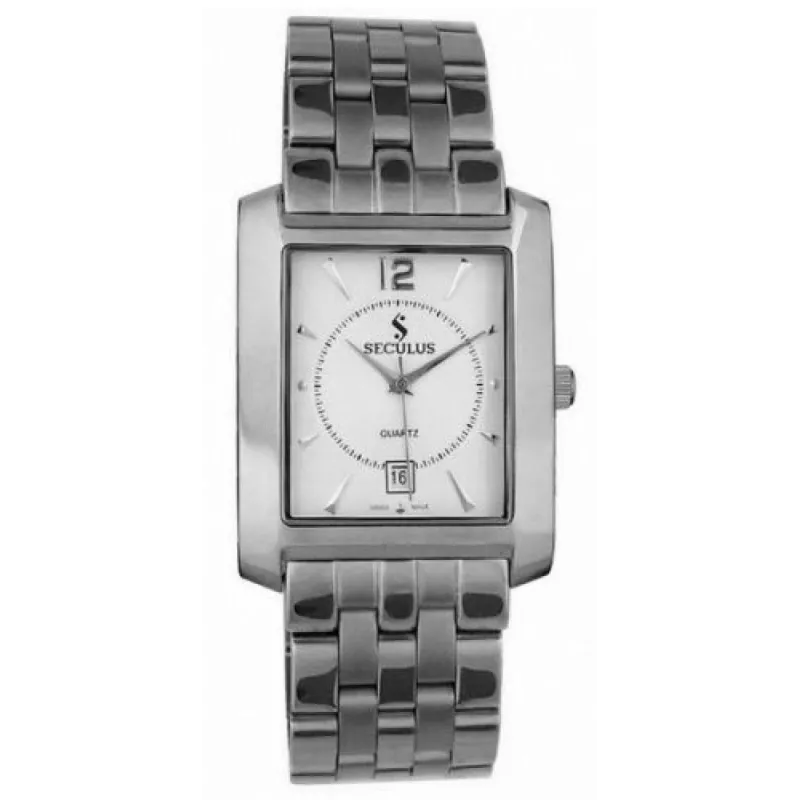 4419-1-505 white ap-n, ss, ss Швейцарський годинник Seculus