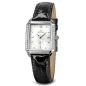 1676.2.762 mop, ss swarovski stones, black leather Швейцарський годинник Seculus