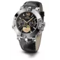 1690-5-706 black-rose, ss, black leather Швейцарський годинник Seculus