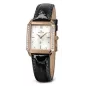 1676.2.762 mop, pvd-r swarovski stones, black leather Швейцарський годинник Seculus