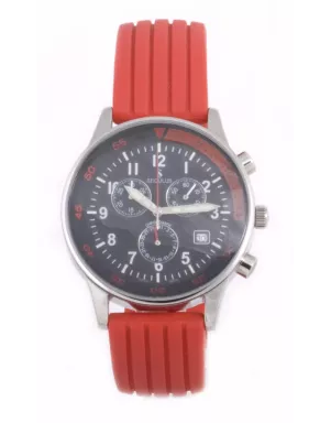 4463.1.816 black-red Швейцарський годинник Seculus