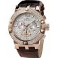 4490-2-503 white, pvd-r stones, brown leather Швейцарський годинник Seculus