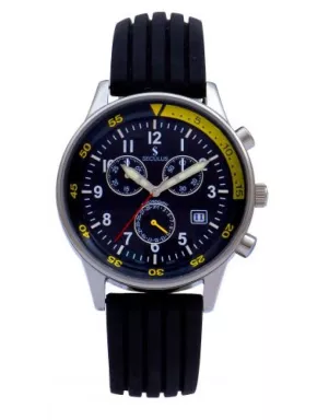 4463-1-816 black-yellow Швейцарський годинник Seculus