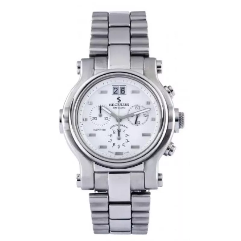 4470-1-504 white Швейцарський годинник Seculus