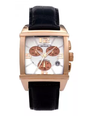 4461-2-816 white,pvd black Швейцарський годинник Seculus