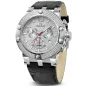 4490-2-503 white, ss stones, black leather Швейцарський годинник Seculus