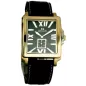 4492-1-1069 black-gilt, pvd, black leather Швейцарський годинник Seculus