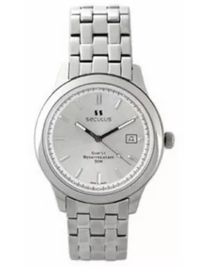 4493-1-515 white, ss, ss Швейцарський годинник Seculus