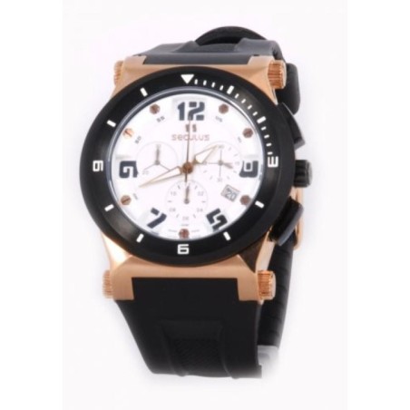 4496-2-503 white, ss-rose ipb, silicon Швейцарський годинник Seculus