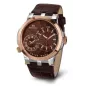 4511-5-775-751 brown, ss-r, brown leather Швейцарський годинник Seculus
