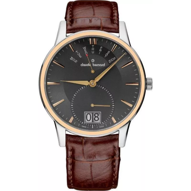 34004 357R GIR Швейцарський годинник Claude Bernard