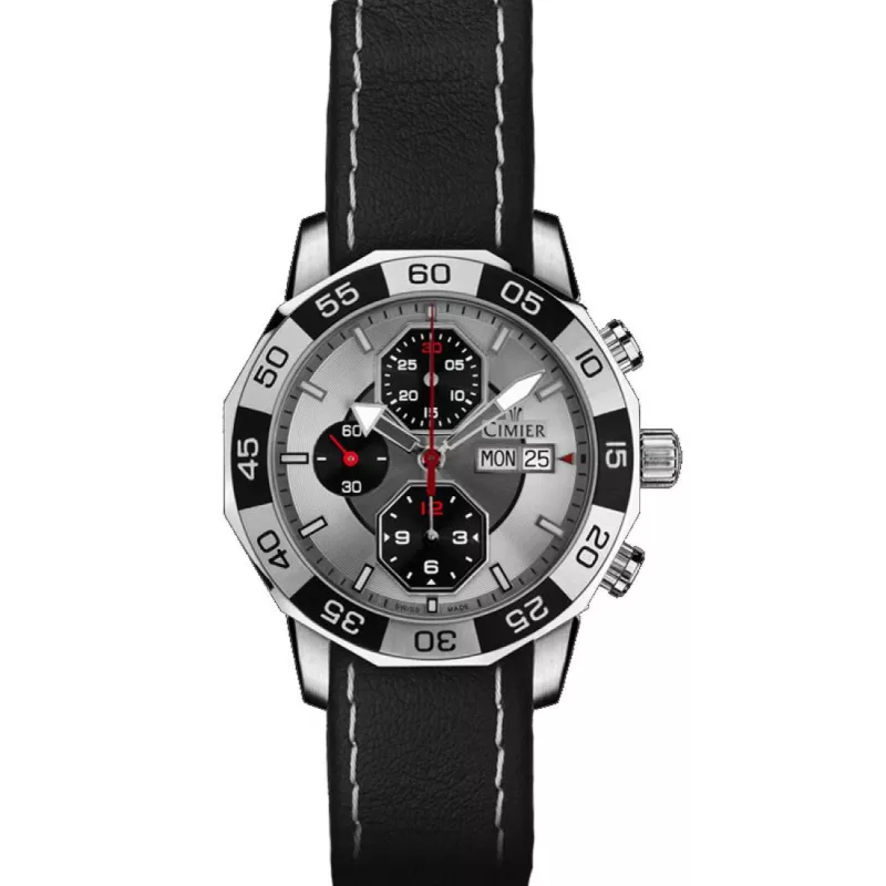 6101-SS111 Швейцарський наручний годинник Cimier