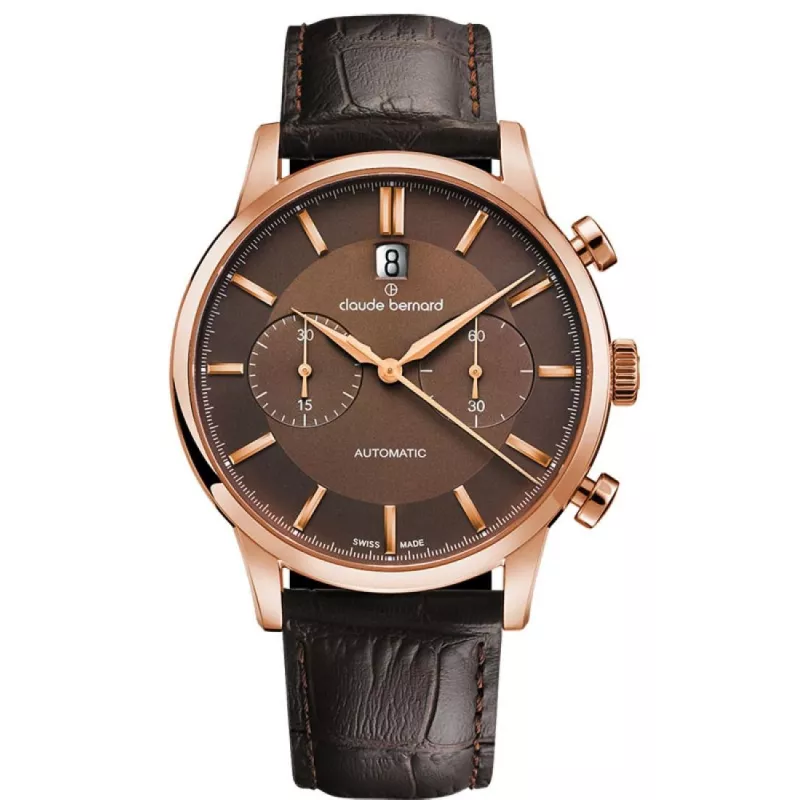08001 37R BRIR Швейцарський годинник Claude Bernard