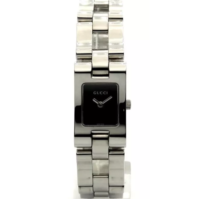 2305L 22335 BLK/STEEL BRACELET (Gucci)