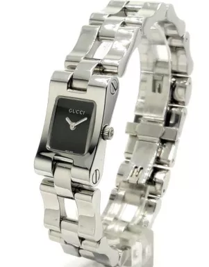 2305L 22335 BLK/STEEL BRACELET (Gucci)