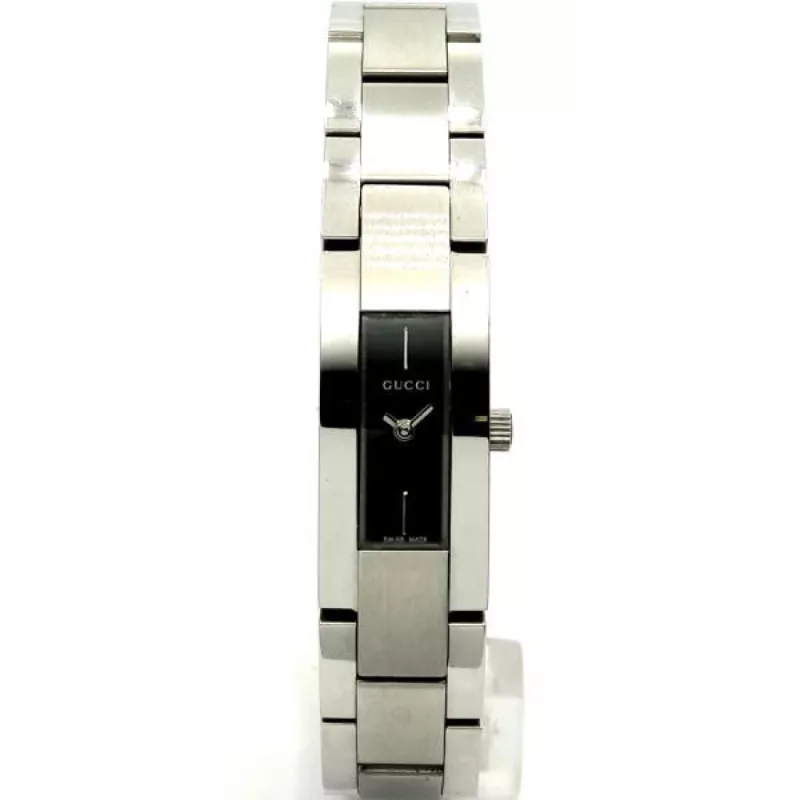 4605L 24636 BLK/STEEL/BRACELET (Gucci)