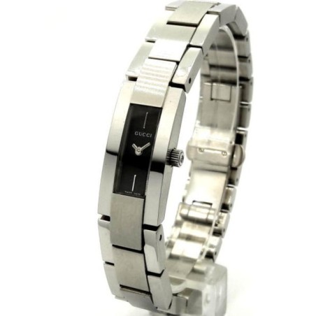 4605L 24636 BLK/STEEL/BRACELET (Gucci)