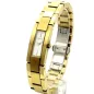 4605L 24605 g.-plated, white dial, g.-plated (Gucci)