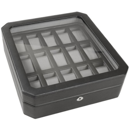 4585029 Windsor 15 pc Watch Box WOLF w/Glass