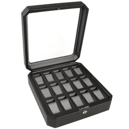 4585029 Windsor 15 pc Watch Box WOLF w/Glass