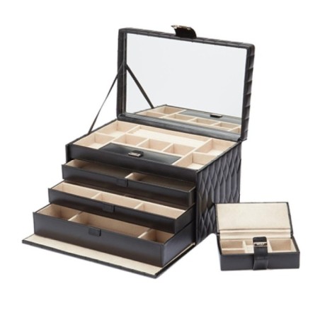 329671 Caroline Lg Box WOLF Black