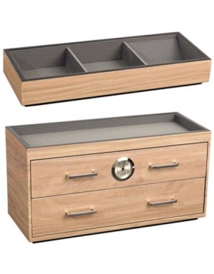 460028 + 460228 Humidor with top tray Blonde