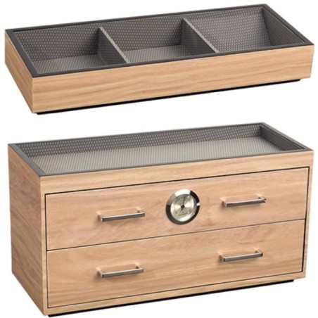 460028 + 460228 Humidor with top tray Blonde