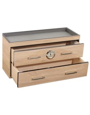460028 + 460228 Humidor with top tray Blonde