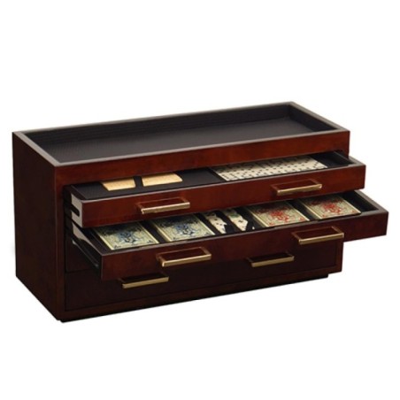 460110 Meridian Casino Gaming Box WOLF Burl