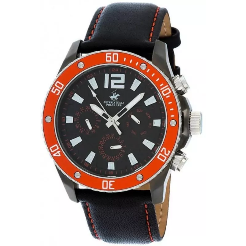 BH9204-02 Чоловічий наручний годинник Beverly Hills Polo Club