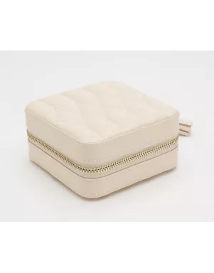 329953 Caroline Zip Case WOLF Ivory
