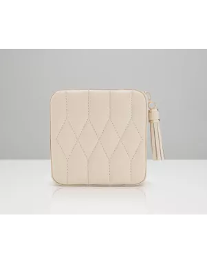 329953 Caroline Zip Case WOLF Ivory