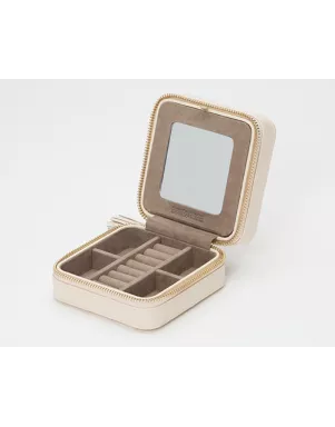 329953 Caroline Zip Case WOLF Ivory