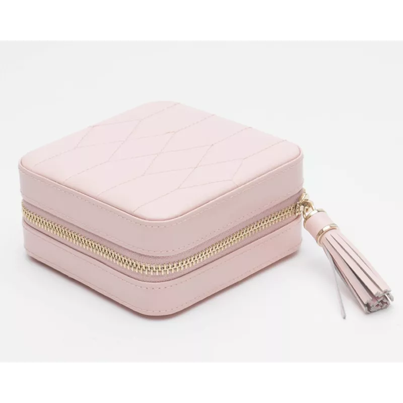 329915 Caroline Zip Case Rose WOLF Quartz