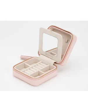 329915 Caroline Zip Case Rose WOLF Quartz