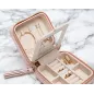329915 Caroline Zip Case Rose WOLF Quartz