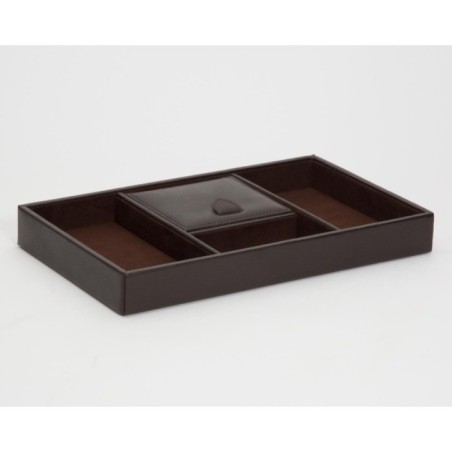 305106 Blake Valet Tray WOLF Brown Pebble