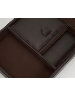 305106 Blake Valet Tray WOLF Brown Pebble