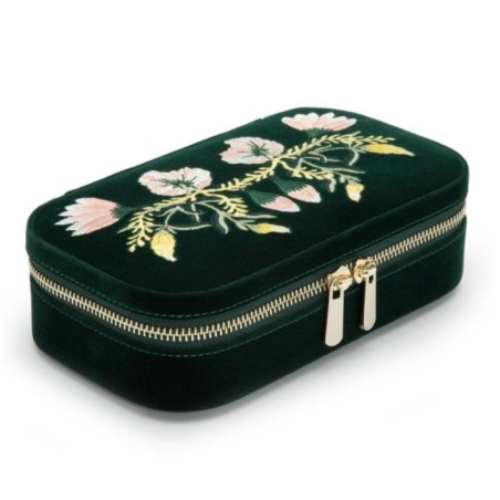 393312 Zoe Travel Zip Case WOLF Forest Green
