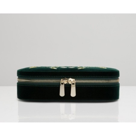 393312 Zoe Travel Zip Case WOLF Forest Green
