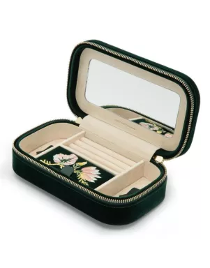 393312 Zoe Travel Zip Case WOLF Forest Green