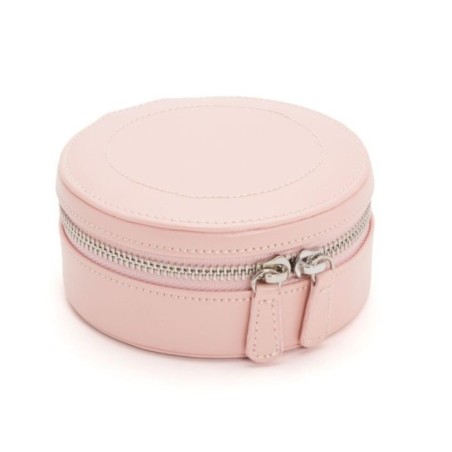 392315 Sophia Round Mini Travel Zip Case WOLF Rose