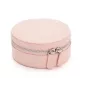 392315 Sophia Round Mini Travel Zip Case WOLF Rose