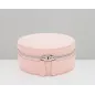 392315 Sophia Round Mini Travel Zip Case WOLF Rose