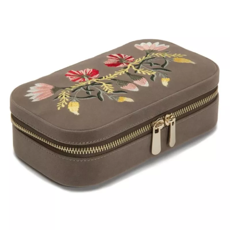 393313 Zoe Travel Zip Case WOLF Mink