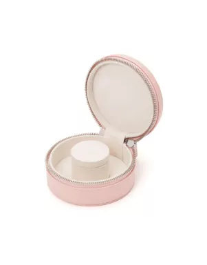 392315 Sophia Round Mini Travel Zip Case WOLF Rose