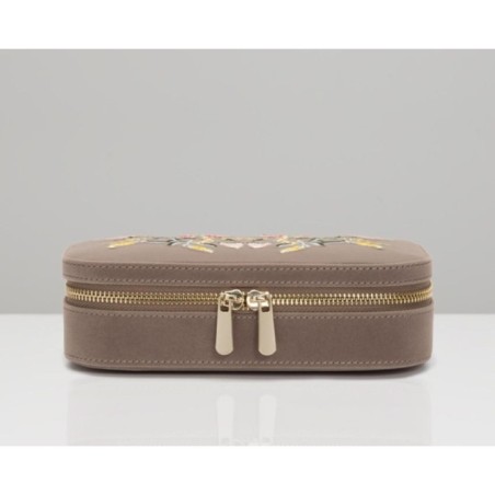 393313 Zoe Travel Zip Case WOLF Mink