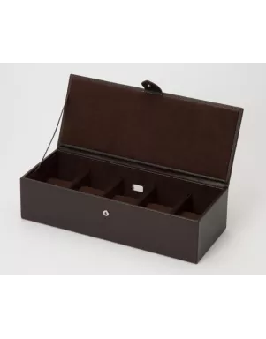 305506 Blake Watch Box WOLF Brown Pebble