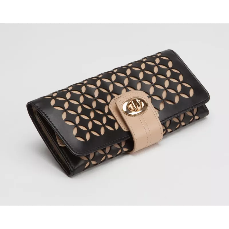 301402 Chloe Jeweiry Roll WOLF Black