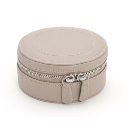 392321 Sophia Round Mini Travel Zip Case WOLF Mink